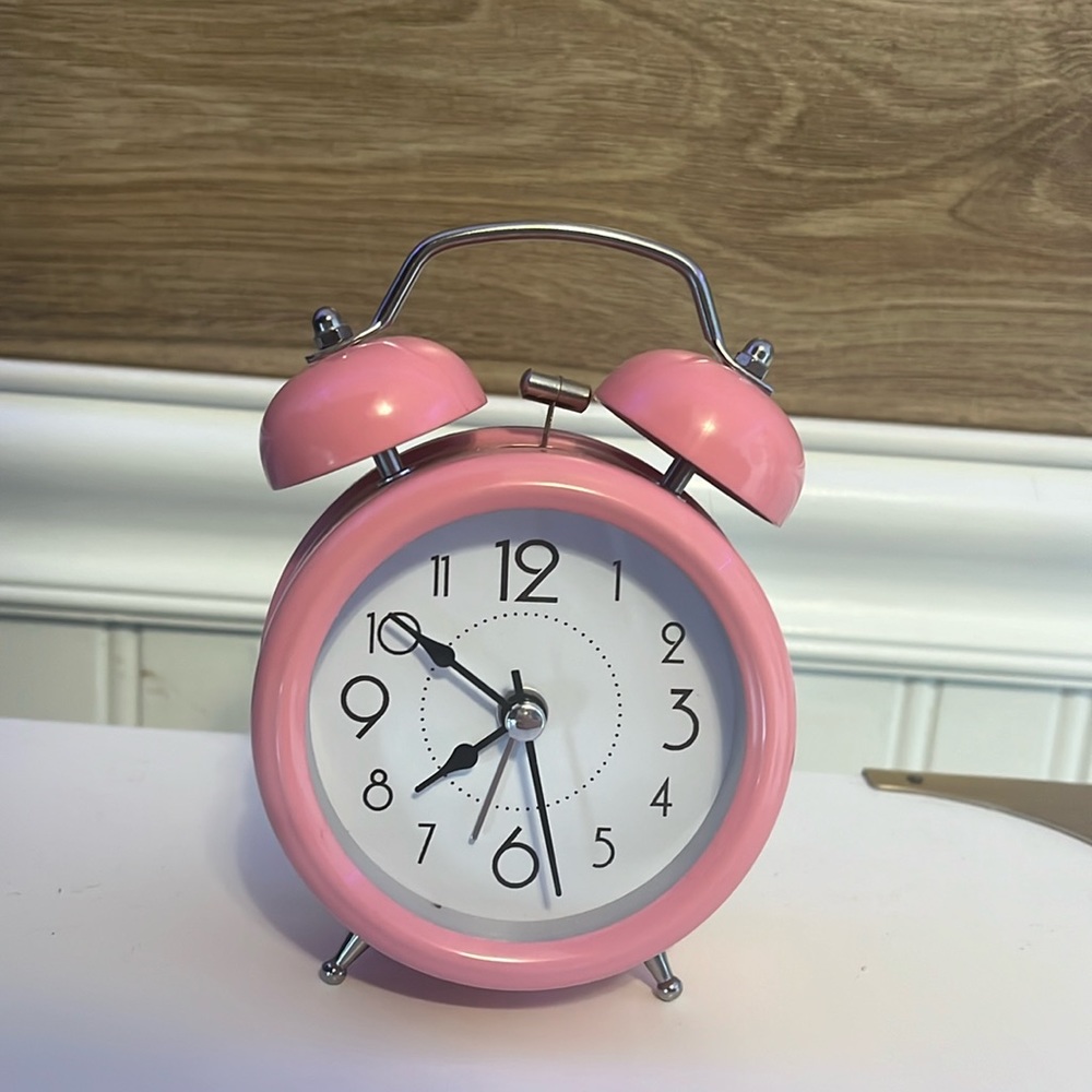 Pink Clock/Alarm